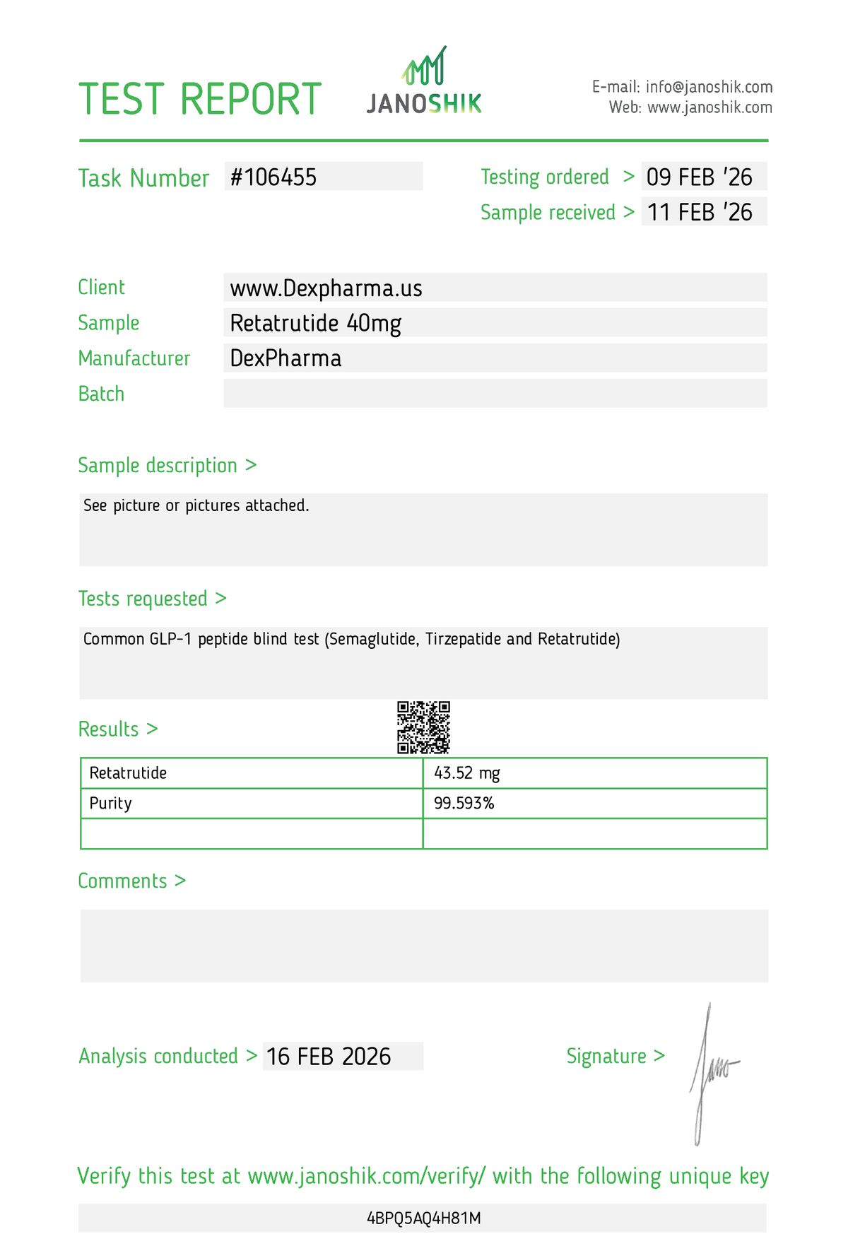 RETATRUTIDE 40MG – FRASCO + DILUENTE