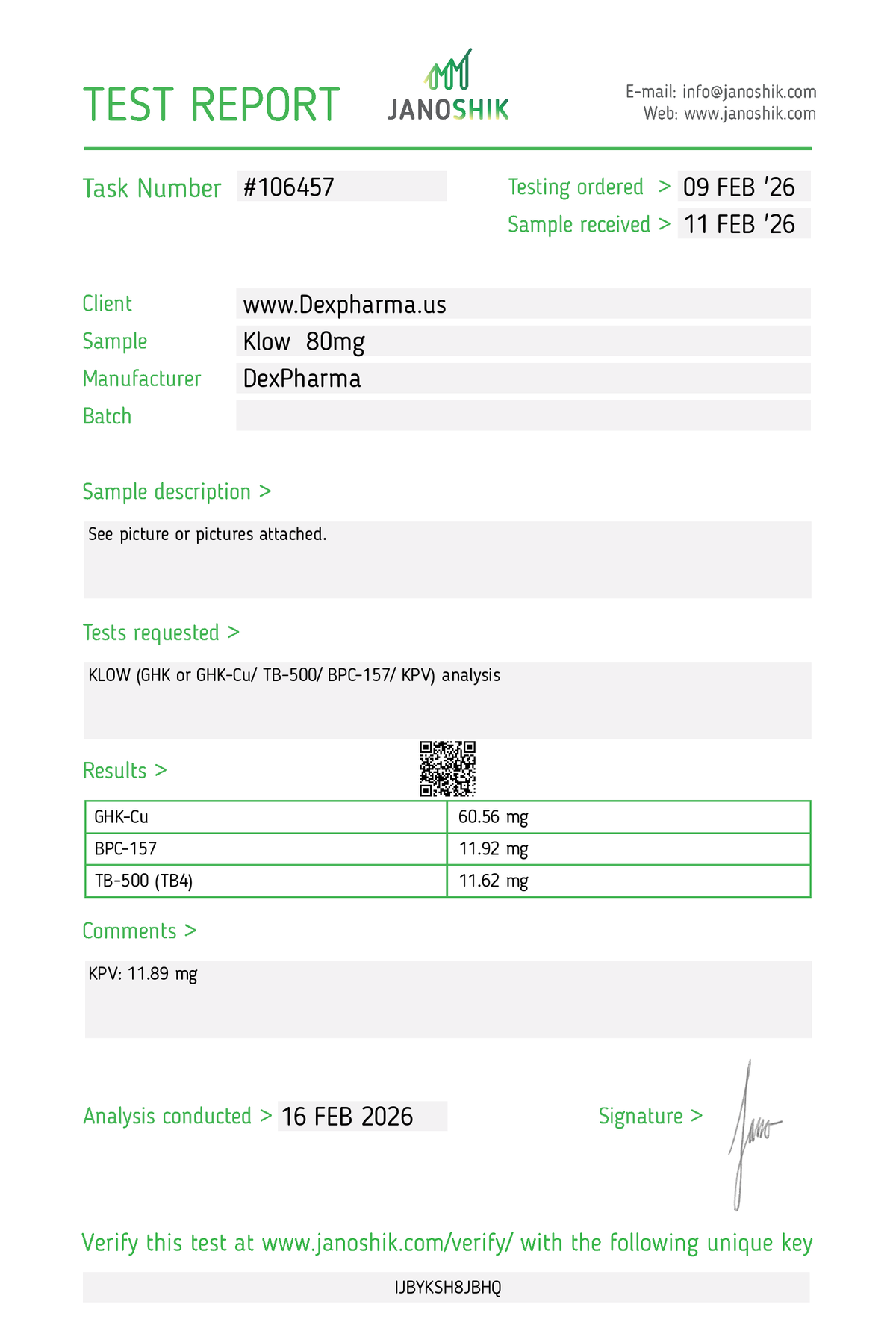 KLOW 80MG – FRASCO + DILUENTE
